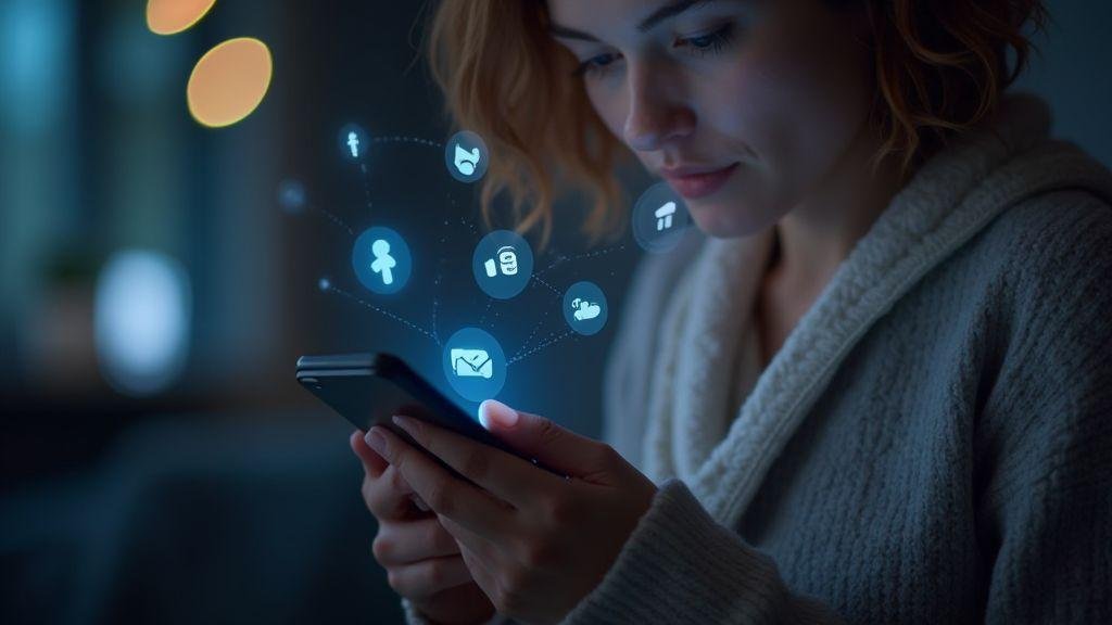 Como a IA Está Influenciando as Redes Sociais e o Comportamento Online por meio da personalização de feed